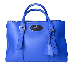 Double Zip Bayswater,Leather,Blue,1998954,Strap,3*(10)